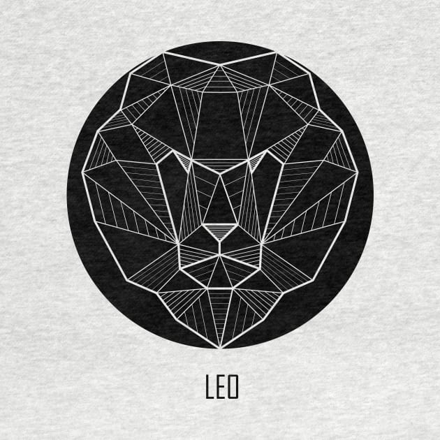 Leo - Geometric Astrology by alcateiaart